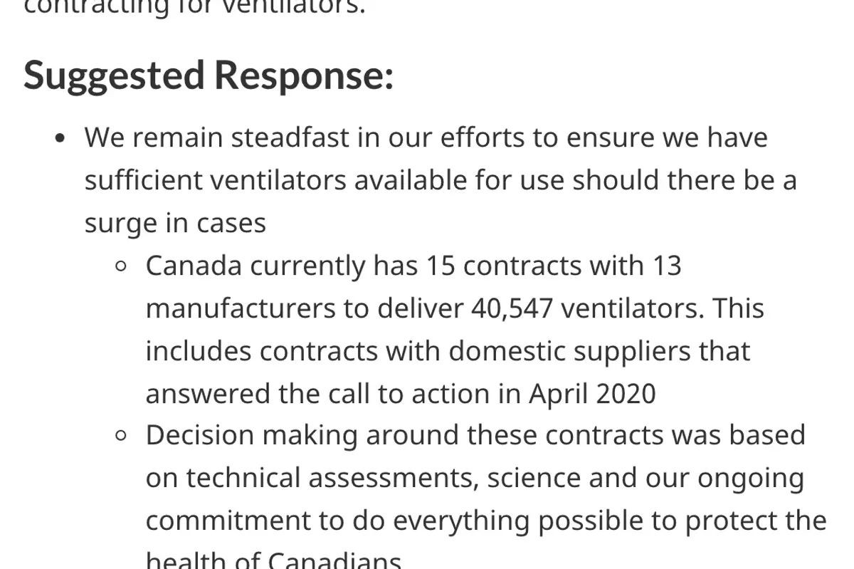 Question Period note PSPC-2020-QP-00032