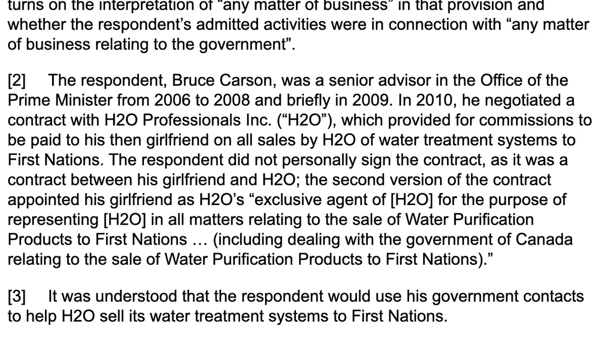 R. v. Carson, 2017 ONCA 142, para. 2. The marked passage is the one the caption describes.