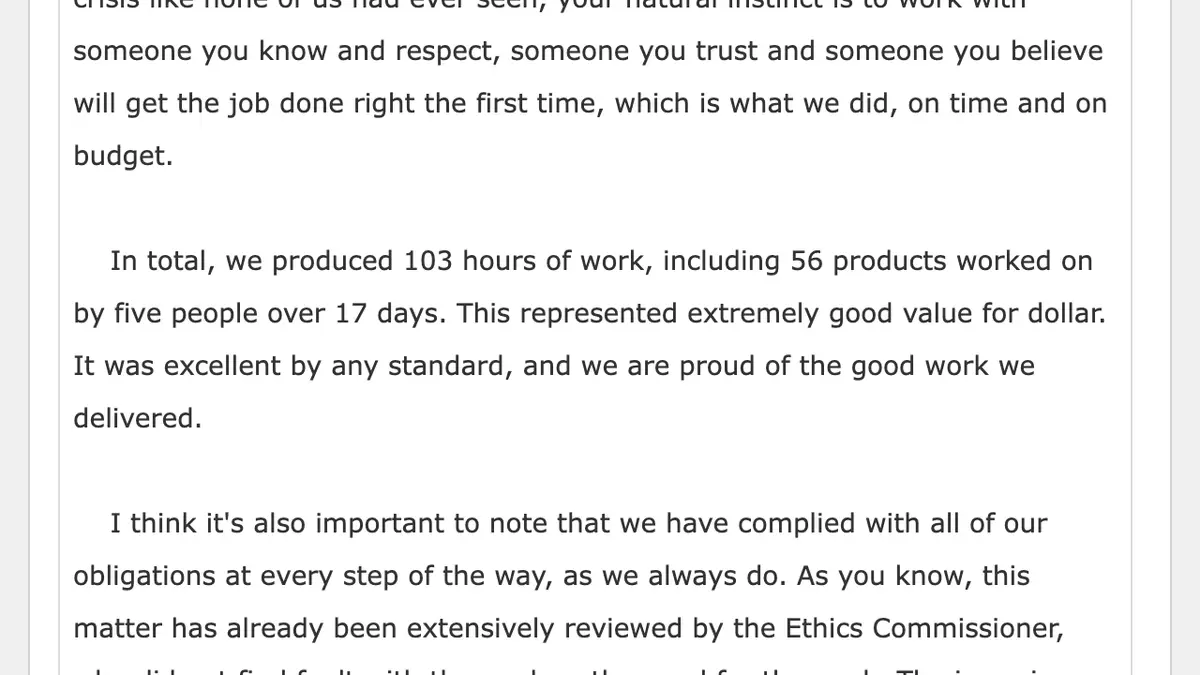 Evidence No. 57, 44th Parliament, 1st Session, 10 February 2023