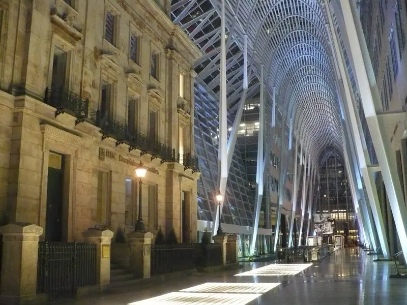 The Allen Lambert Galleria at Brookfield Place, Toronto, Mar 11, 2012